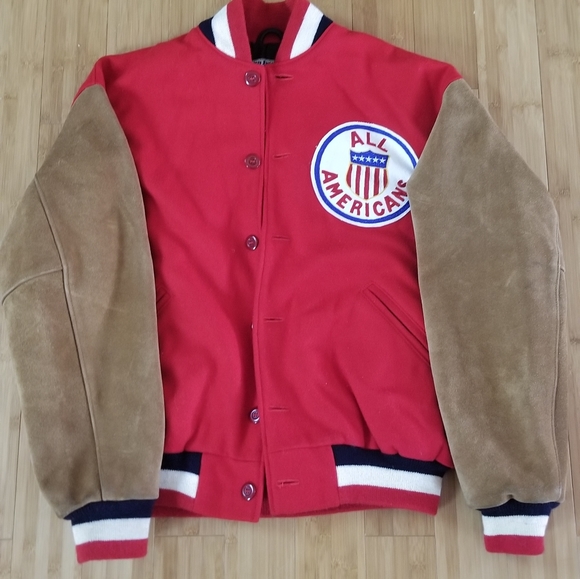U.S. Tour of Japan 1934 Authentic wool jacket Man XXL ebbets field Flannels - Picture 2 of 7